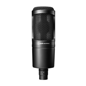 Audio-Technica black microphone