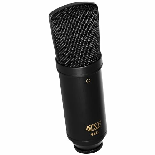 MXL 440 condenser microphone in black