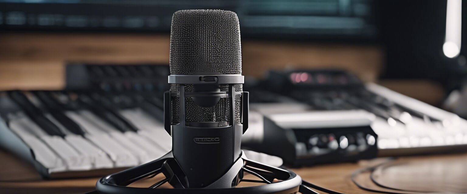 USB Microphone Recording Image